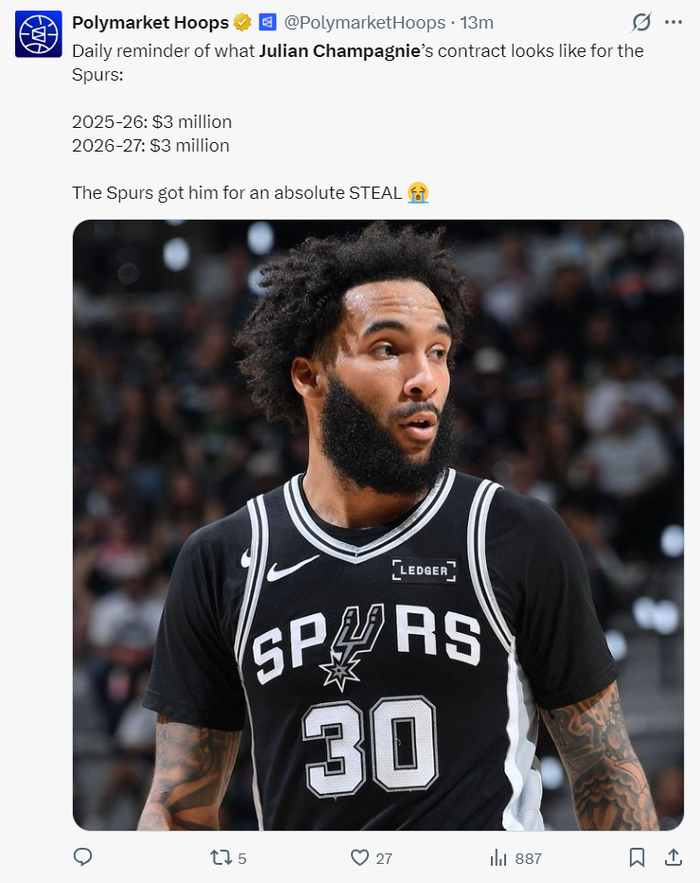 华体会官网-300万尚帕尼又创4纪录比肩詹库!下半场1分瑕不掩瑜 美媒:像巅峰克|三分球|锋线|圣安东尼奥马刺队|纽约尼克斯队|篮板_新浪体育_新浪新闻
